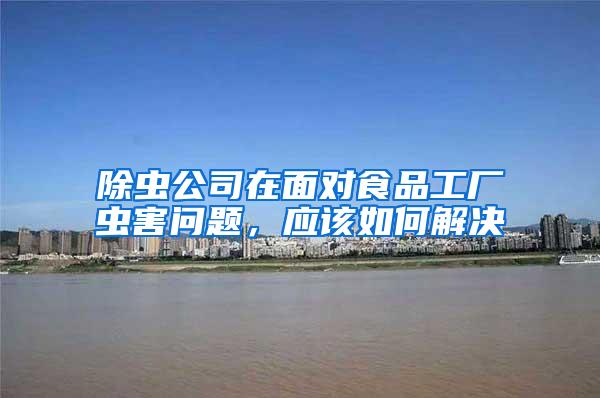 除蟲公司在面對(duì)食品工廠蟲害問題，應(yīng)該如何解決