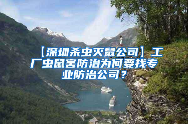 【深圳殺蟲滅鼠公司】工廠蟲鼠害防治為何要找專業(yè)防治公司？