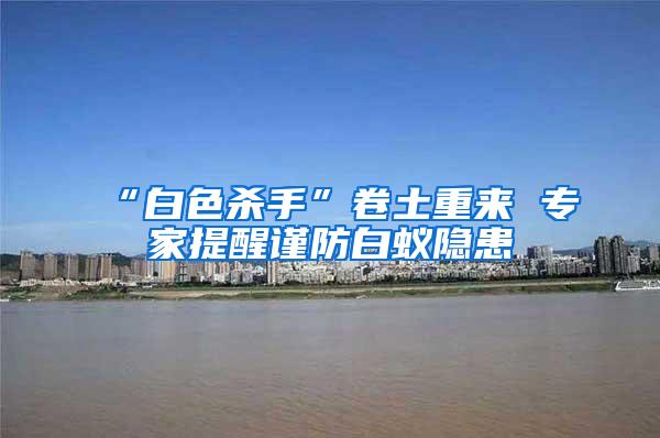 “白色殺手”卷土重來 專家提醒謹(jǐn)防白蟻隱患