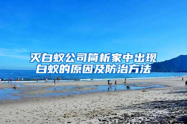滅白蟻公司簡析家中出現(xiàn)白蟻的原因及防治方法