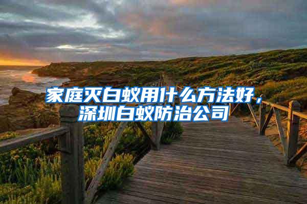 家庭滅白蟻用什么方法好，深圳白蟻防治公司